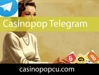 Casinopop telegram kanalıyla üyelerini daimi destekleyen duruma sahiptir.