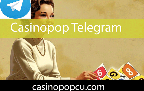 Casinopop telegram kanalıyla üyelerini daimi destekleyen duruma sahiptir.