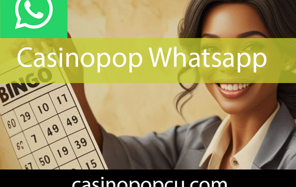 Casinopop whatsapp yardımını benzersizce takdim etmektedir.
